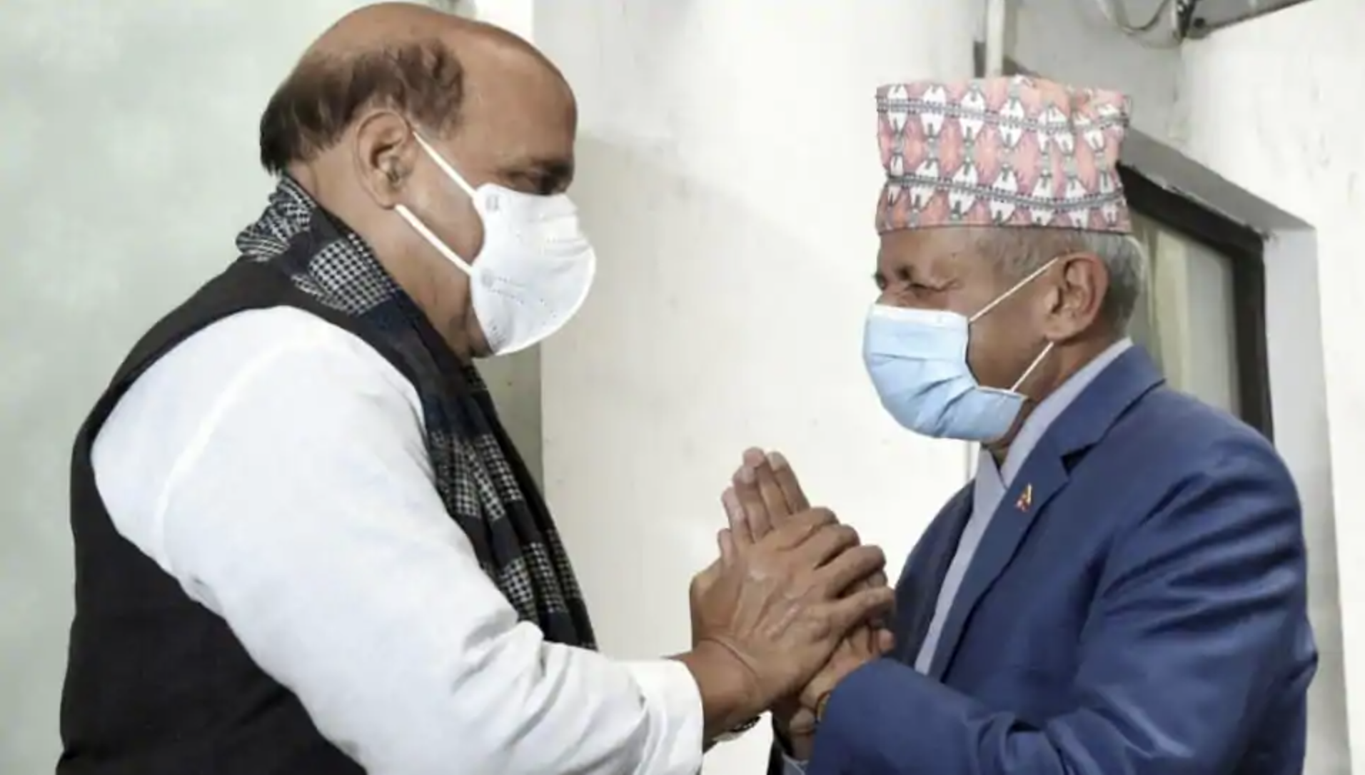 Rajnath Singh holds talks with Nepal’s foreign minister Pradeep Kumar Gyawali, discusses bilateral ties