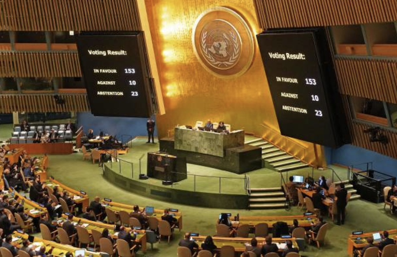 Israel-Hamas conflict: After abstaining from similar poll, India votes in favour of UNGA Gaza ceasefire resolution