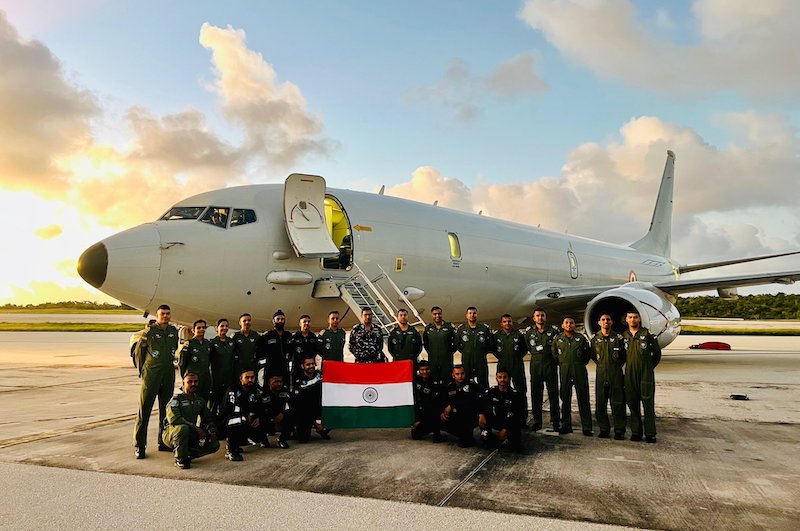 Exercise Sea Dragon  2024: Indian Navys P-8I arrives in Guam to participate in multinational drill