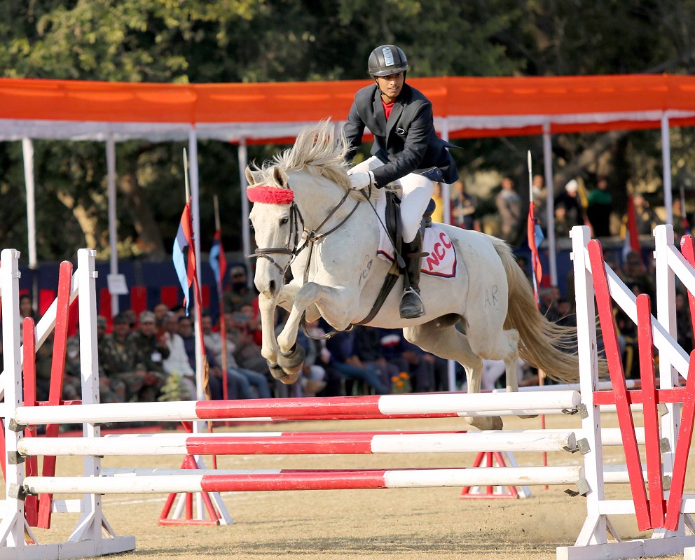 NCC Horse Show 2023 organised in Delhi Cantt