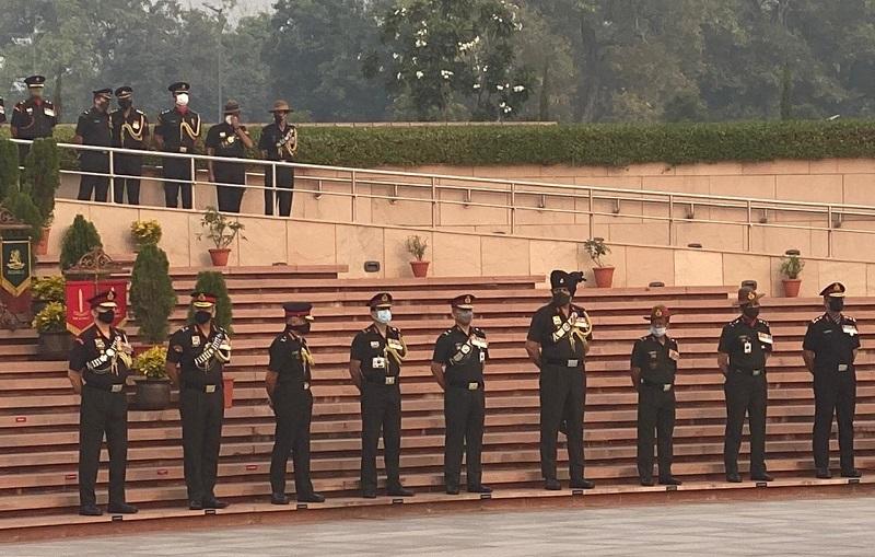 74th Infantry Day: In a first, top army commanders pay tributes at National War Memorial in Delhi
