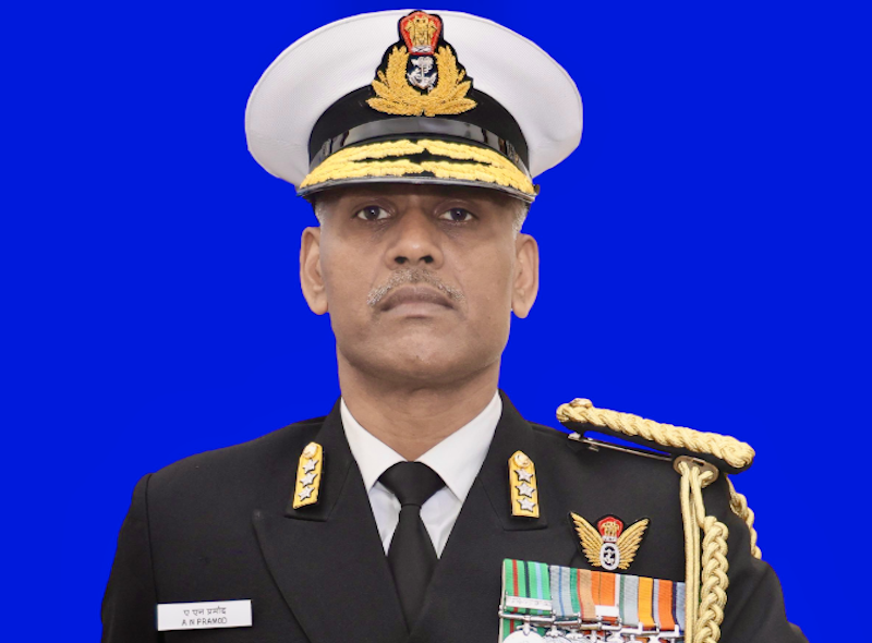 Vice Admiral AN Pramod assumes charge as director general naval operations
