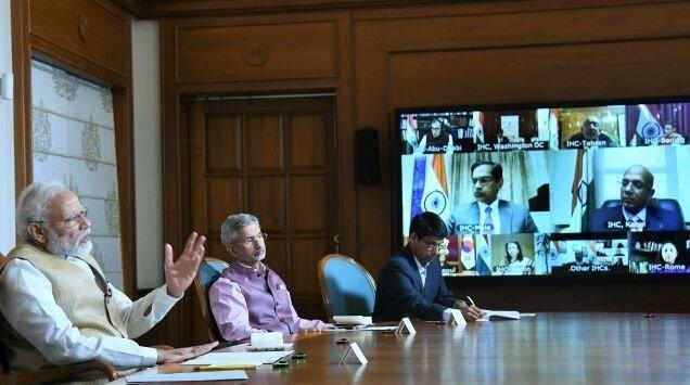 COVID-19: PM Modi interacts with Heads of Indias Embassies, High Commissions