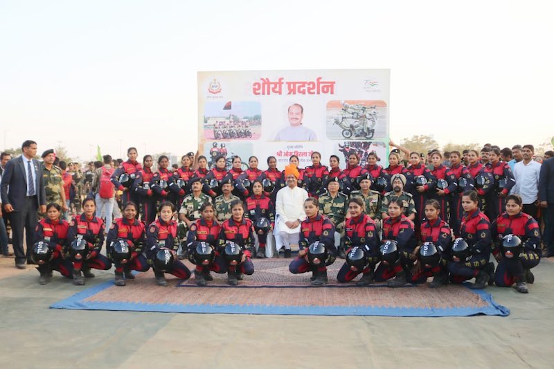 Seema Bhawani: Meet the BSF’s record-breaking all-women daredevil bikers
