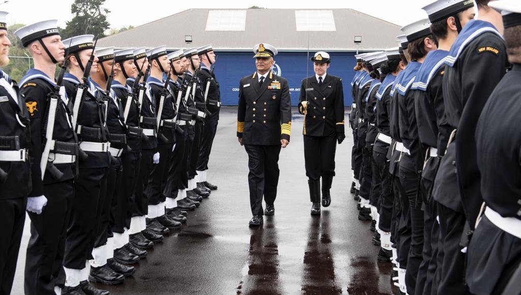 Navy chiefs of India and New Zealand discuss ways to expand bilateral ties