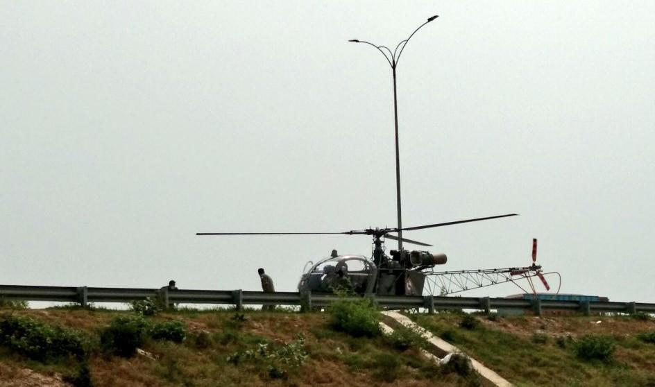 IAFs Cheetah helicopter makes emergency landing near Sonepat