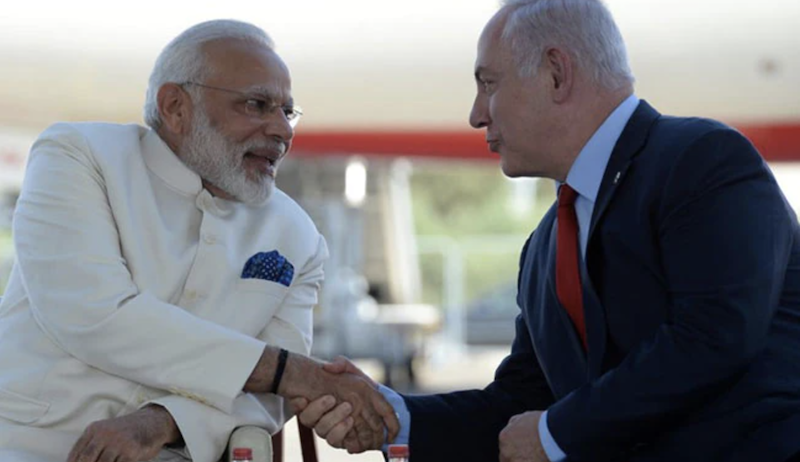 Narendra Modi speaks to Israels Benjamin Netanyahu