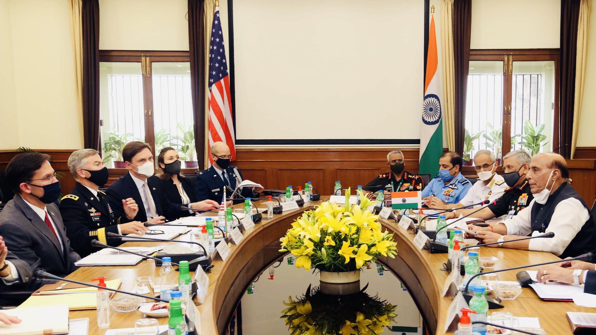 Rajnath, Esper discuss ways to further deepen defence ties 