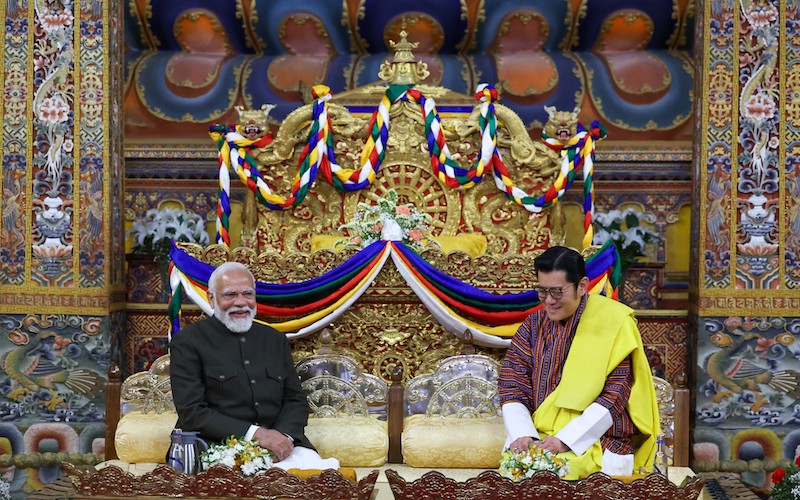 Prime Minister Narendra Modi visits Bhutan; New Delhi, Thimphu sign several MoUs, agreements