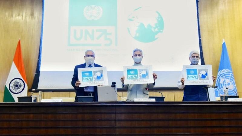 UN@75: India releases commemorative postage stamp 
