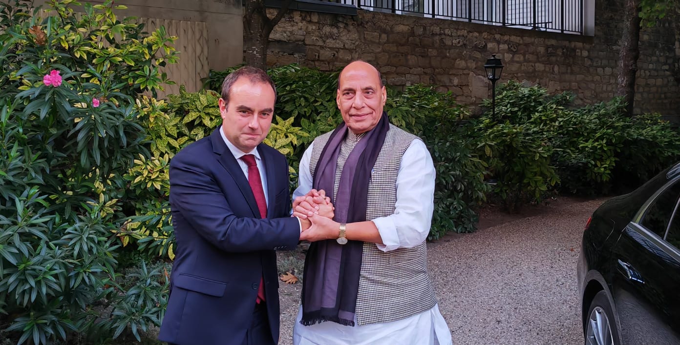 Rajnath Singh visits Safran engine facility in France