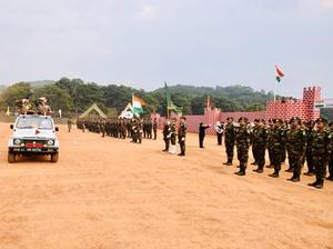 India and Bangladesh begin joint military exercise Sampriti in Meghalaya 