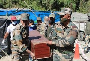 Mizoram: Assam Rifles assists civil administration in rescuing people buried in a landslide