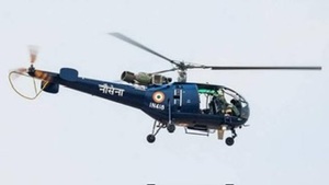 Indian Navyâ€™s Chetak helicopter crashes at naval air station in Kochi, 1 dead