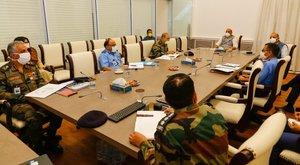 Rajnath Singh reviews work of Armed Forces Medical Services to contain COVID-19