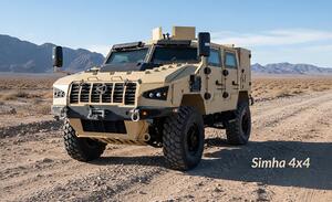 What is Simha 4x4? Kalyani Strategic Systems and Paramount unveil new light armoured vehicle at Eurosatory 2026 