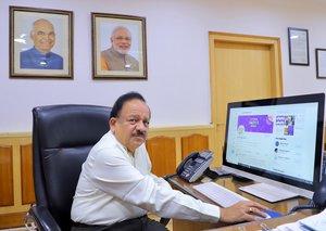 Harsh Vardhan launches ‘COVID India Seva’ twitter handle for public engagement on COVID-19  