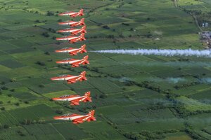 A rare airshow moment: Air chief ACM AP Singh to fly with Surya Kiran on its 30th anniversary 