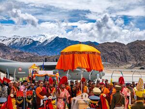 The 2569th birth anniversary of the Buddha and the significance of the holy relic exposition in Ladakh
