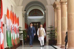 PM Modi discusses COVID-19 with Canadian counterpart