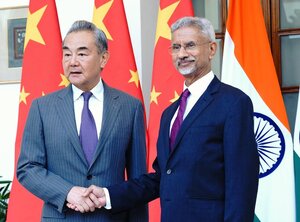 Wang Yi, China’s foreign minister, arrives in India for critical talks on border dispute