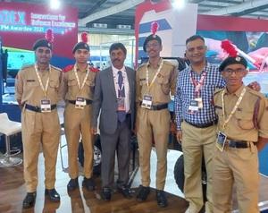 DefExpo 2022: NCC cadets showcase tech innovations for the first time ever
