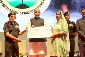 'Maa Bharati ke Sapoot' website unveiled for contribution to Armed Forces Battle Casualties Welfare Fund