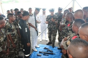 INS Tir, ICGS Sarathi visit Madagascar for long range training deployment