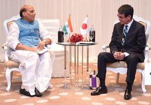 US-Iran crisis: Rajnath Singh holds talk with Japanese counterpart 
