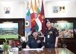 Lt Gen Anup Banerji assumes charge as DG AFMS