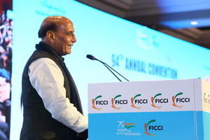 India can’t be dependent on imported technologies and weapons: Rajnath Singh