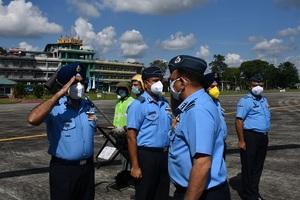 IAF: EAC chief Air Marshal Dev reviews operational preparedness of Tezpur and Missamari AFS