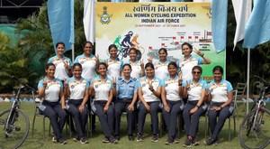 IAF organises all women joint service cycling expedition