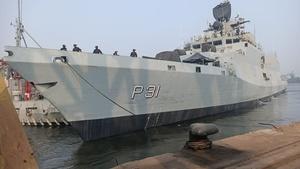  Indian Navy undertakes rescue operation at Kavaratti