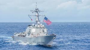 South China Sea tensions rise as Australian frigate exercises with US warships
