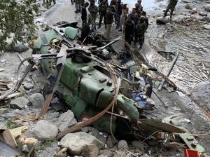 Army helicopter crashes in J&K, all crews safe