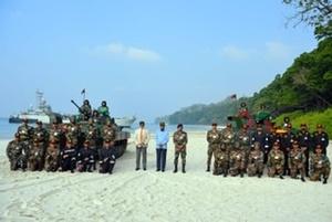 President Kovind witnesses operational demonstration of Andaman and Nicobar Command