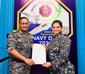 Who is Lt Cdr Prerna Deosthalee, the first woman officer to command an Indian Navy warship?