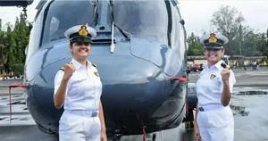 In a first, 2 women officers to operate helicopters from Indian Navy warships