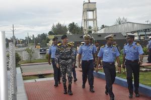 Indian Navy Chief reviews preparedness in remote Andaman Outpost