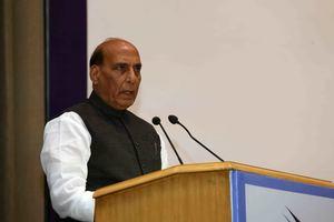 Balakot airstrikes was a message that cross-border terrorism will not be a low-cost option for the adversary: Rajnath Singh