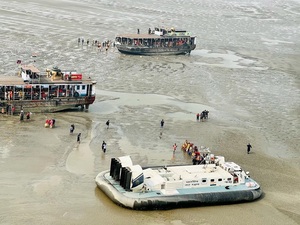 Ganga Sagar Mela: Coast Guard rescues 511 pilgrims stranded at sea off Kakdwip in West Bengal