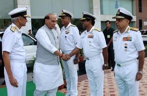 Naval Commanders’ Conference: Defence minister Rajnath Singh to address top leadership