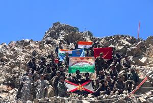Operation Vijay 2026: Indian Army soldiers scale Tololing Top in Kargil