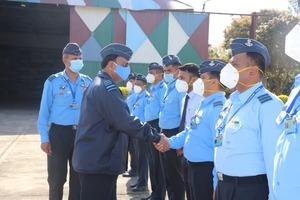 Eastern Air Command chief AM Patnaik reviews operational preparedness of Singarsi AF station