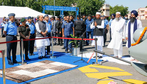 In Pics: 'Sarwa dharma puja' held during indigenous light combat helicopter induction ceremony at Jodhpur 