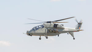 Indian Air Force inducts first batch of 4 light combat helicopters at Jodhpur; Rajnath named 'Prachand'