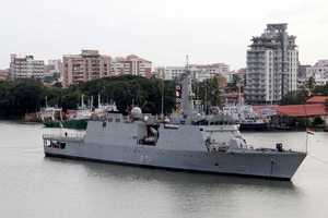 INS Sunayna return from Anti Piracy Patrol in Gulf of Aden