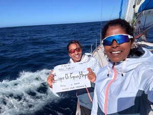 Historic Circumnavigation Expedition: INSV Tarini crosses Cape of Good Hope, to reach Goa in May end