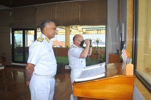 US Navy CNO and VAdm Hari Kumar discuss ways to enhance maritime ties